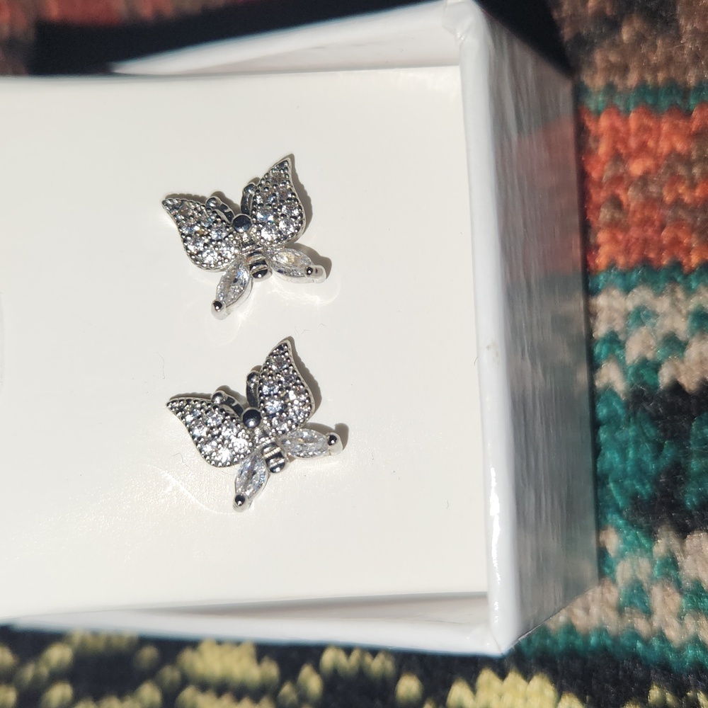 Butterfly Stud Earrings